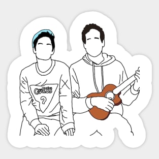 TheSamTsui and Casey Breves Sticker